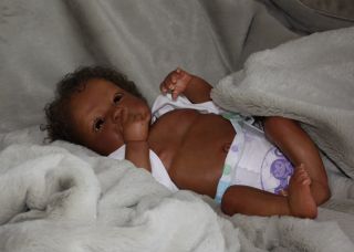 Doves Nursery African American Reborn Baby Girl Shyann
