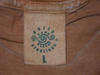 Peace on Earth Creations Original Organic Cotton Dirt Shirt L