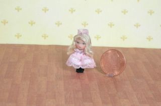 OOAK Liddle Kiddle Miniature Princess Baby Doll Dollhouse Handmade Micro Art