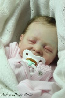 Andrea's Dream Babies Prototype Reborn Baby Girl Doll Lilli by Brit Klinger