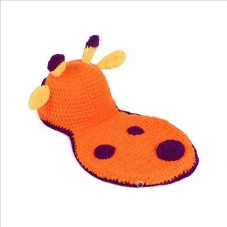 Newest Giraffe Diaper Set Photograph Newborn Baby Beanie Crochet Handmade Knit
