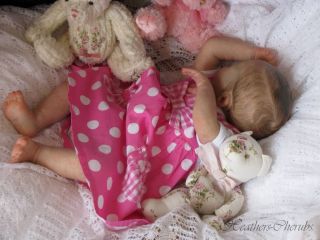 Heathers Cherubs Reborn Tanya Gudrun Legler Baby Doll Layaway Available