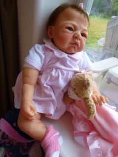 Lovely Big Chubby Reborn Baby Girl Doll Elisa Marx Tatjana