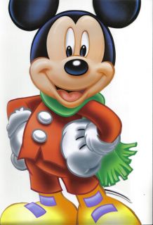 Disney Mickey Mouse Miki Maus Kids Vinyl Decal Wall Sticker Decor