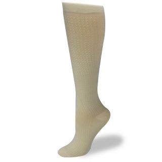 Dr Scholl's Women's Socks Graduated Compression Knee High Khaki 1P