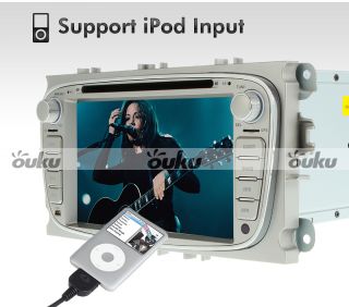 7" Car DVD GPS Radio Navigation for Ford Focus Mondeo s Max Free Map Camera