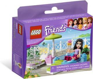 2012 Lego Friends 3931 Emma's Splash Pool NIB SEALED Girls Lego Great Gift