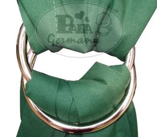 New Papa Germany Green Infant Baby Ring Sling Carrier Baby Pouch Holder Wraps