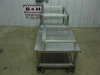 71" Stainless Heavy Duty Equipment Griddle Stand Table
