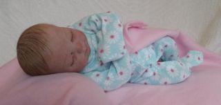 Newborn Infant 0 3 Months Reborn Baby Girl Doll Sienna Sculpt 3 4 Limbs HMD Art