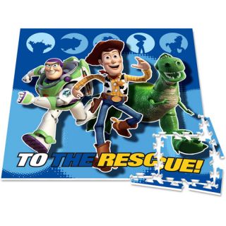 Disney Toy Story Foam 4ft Floor Play Mat 12P Puzzle Rug