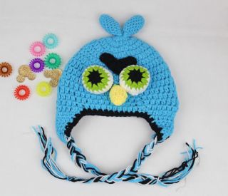 2013 New Baby Boys Girls Handmade Animal Winter Cap Hat Earflaps for 1 4 Years
