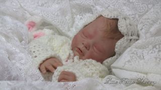 Little Pebble Nursery Reborn Preemie Landon Kit by T Yarie Now Baby Charlotte