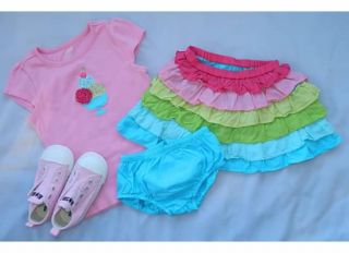 Toddler Girl Spring Summer Clothing Lot Size 3T
