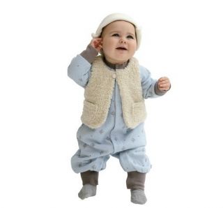 Baby Boys Girls Warm Reversible Fleece Vest 12 24 Months