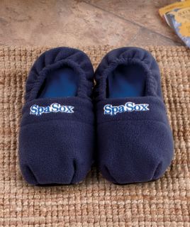 Spa Hot Sox Therapeutic Women Men Shoe Slipper Small Med 6 12 Microwave Freeze