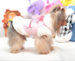 Autumn Winter High Quality Small Dog Clothing Coats Warm Jacket Sweater Clothes