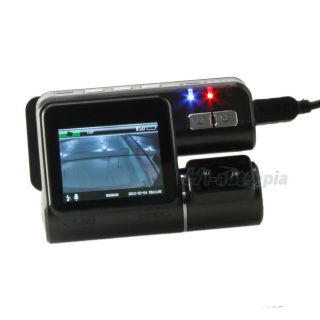New 2" Car DVR Vehicle Recorder Connect Rear View Mirror 720P