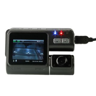 New 120° 720P Car Dash 2" TFT HD DVR Dual Camera Cam Recorder IR Night Vision