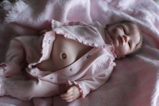 Beautiful Reborn Baby Christmas Girl OOAK Doll Lifelike Real Newborn Free SHIP