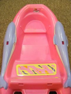 Barbie Accessories Doll Toys Barbie Boat Mattel 1990 Pink with Dolphines