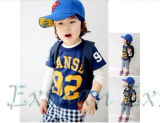 Unisex Kids Boy Hip Hop Rock s Superman Snapback Hats Adjustable Baseball Caps