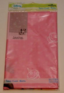 Minnie Mouse First Birthday Party Plastic Table Cover Hallmark Disney