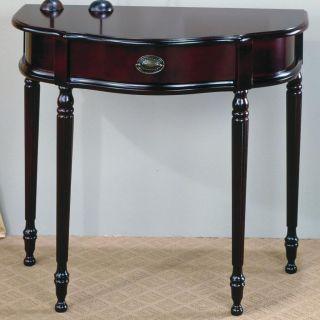 Cherry Finish Wood Entry Hall Table by Coaster 950065