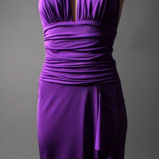 Party Maxi Evening Gown Halter Sexy Long Formal Dress
