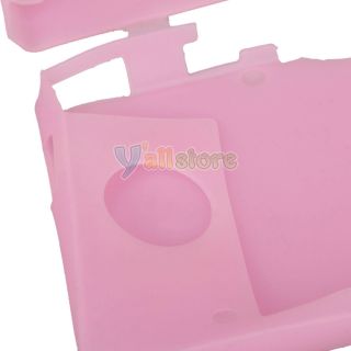 Pink Silicone Skin Case Shell for Nintendo DSi NDSi USA