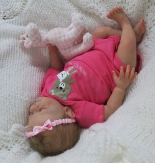 Doves Nursery Realistic Reborn Baby Girl Lotti Sculpt by Karol Wegerich