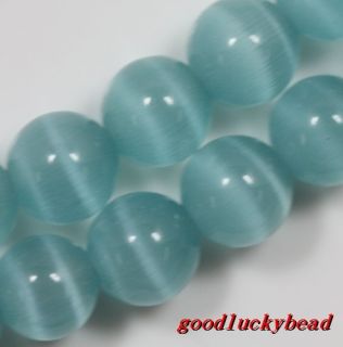 4mm 6mm 8mm 10mm 12mm 12Color 1 or Mixed Cat Eye Gemstone Round Loose Bead RE046