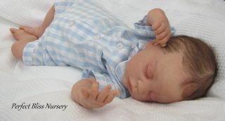Reborn Doll Newborn Baby Boy Linda Murray "Jo" New Anatomically Correct Torso
