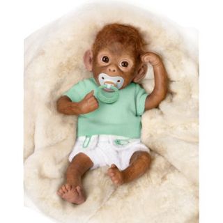 Ashton Drake Lolo So Truly Real Baby Monkey Doll by Linda Murray