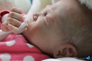 New Reborn Baby Sweet Pea Asleep 23" Doll Kit by Laura Lee Eagles 6487