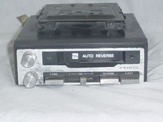 Sanyo Cassette Player Under Dash Car Stereo Radio