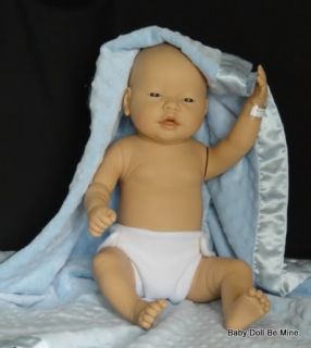 New Diana Asian Newborn Baby Doll 22 inches Real Boy