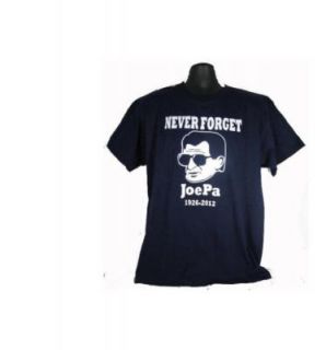 Mens Womens Black Joe Paterno Never Forget Memorial Penn State Rip T Shirt
