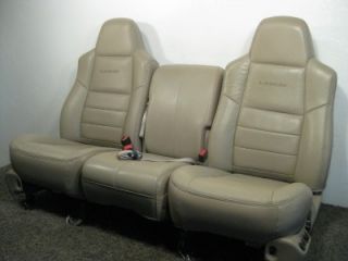 Ford Super Duty F250 F350 Heated Leather Seats 2002 2003 2004 2005 2006 2007