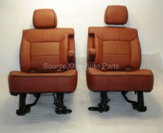 2009 Genuine Hummer H2 Brick Second Row Captains Chairs 25960410