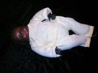 Antique 12" A M Germany Black Dream Baby Doll Bisque Armand Marseille 341