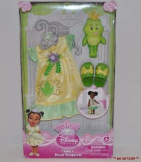 New My First Disney Toddler Doll Clothes Princess Tiana Sleepwear