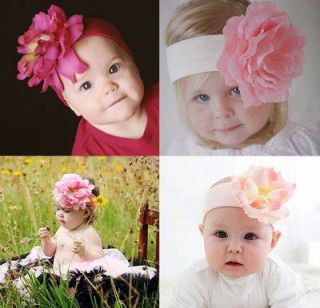 Beautiful Boutique Quality Stunning Large Flower Headband for Babies Girls Gift