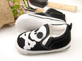 727 New Toddler Baby Boy Cute Skull Shoes 18M 24M