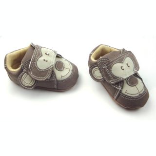New Infant Baby Boys Monkey Face Walking Shoes 3 6M