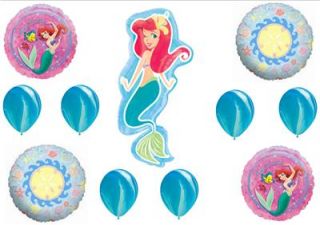 Little Mermaid Ariel Birthday Balloons Disney Princess