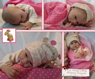 Amazingly Lifelike Reborn Preemie Baby Girl Elliot by Michelle Fagan Low Reserve