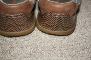 Mens Slip on Mules Shoes Leather Brown Casual Merrell Air Cushion EUC Size 13