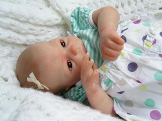 BABIES2TREASURE Beautifull Reborn Baby Girl Doll Newborn by Donna Lee