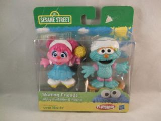 Playskool Sesame Street Skating Friends Abby Cadabby and Rosita 18M 4Y